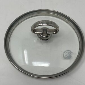 Chantal 15R 6" Outer / 5.25" Inner Replacement Pot Lid Glass Stainless Steel Rim